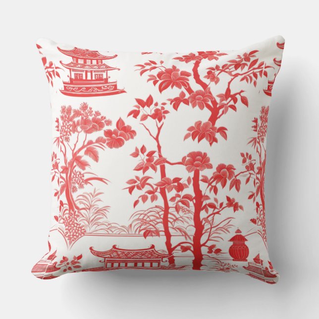 CHINOISERIE BREEZE KISSEN (Vorderseite)