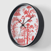 CHINOISERIE BREEZE Wall Clock Uhr (Winkel)