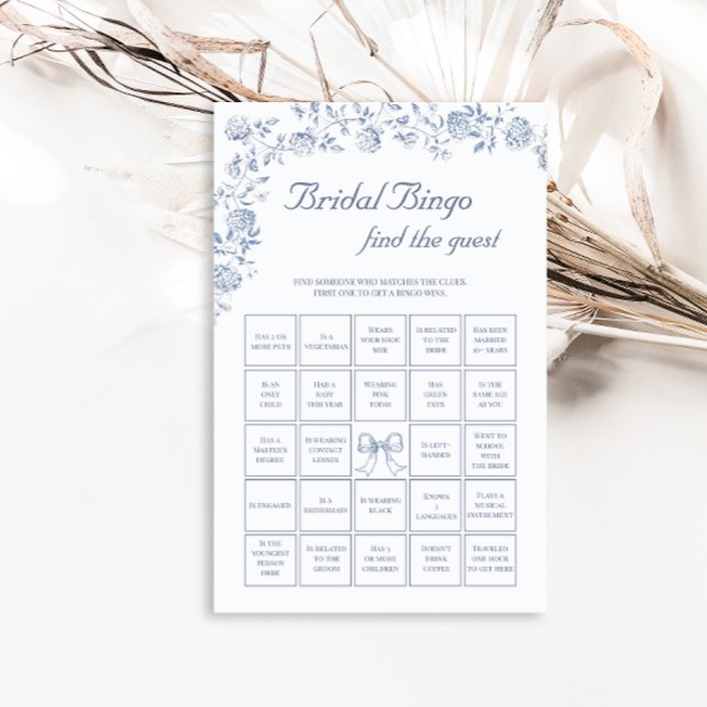 Chinoiserie Bridal Bingo Finden Sie das Game (Von Creator hochgeladen)