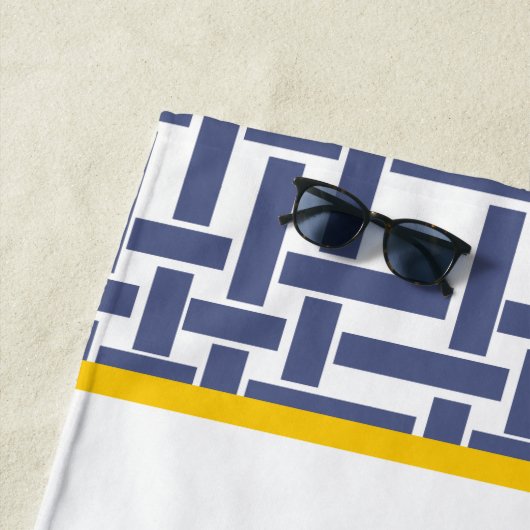 Chinoiserie Bunny Rabbit Personalisiertes Badetuch (Beispiel)