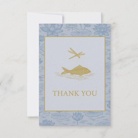 chinoiserie card dankeskarte (Vorderseite)