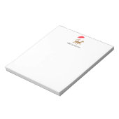 Chinoiserie Cheetah Note Pad Notizblock (Rotiert)