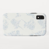 Chinoiserie Chic Floral iPhone Case (Rückseite (Horizontal))