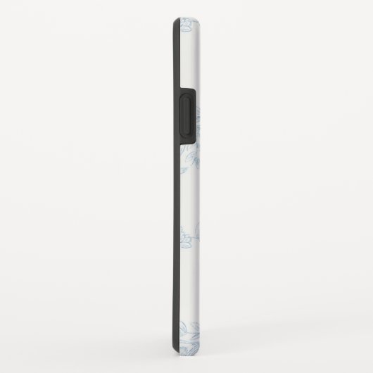 Chinoiserie Chic Floral iPhone Case (Hinten/Rechts)