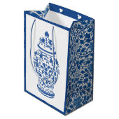 Chinoiserie Chic GingerJar Mittlere Geschenktüte (Rückseite Schrägansicht)