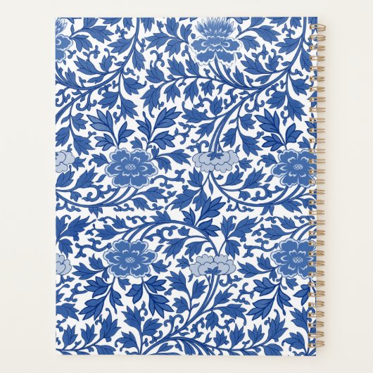 Chinoiserie Chic GingerJar | Monogramm | Planer (Rückseite)