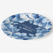 Chinoiserie Chic Pappteller (Schrägansicht)