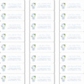 Chinoiserie Chic Polterabend Gastadresse Aufkleber (Vorderseite)