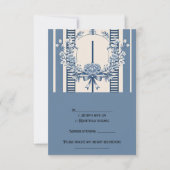 Chinoiserie Chic RSVP Cards Karte (Vorderseite)