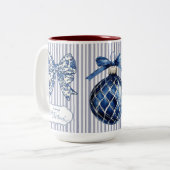 Chinoiserie Chic Zweifarbige Tasse (Vorderseite Links)