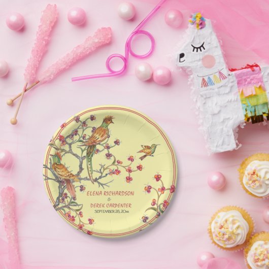 Chinoiserie CustomPaper Plate Pappteller (Party)