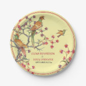 Chinoiserie CustomPaper Plate Pappteller (Vorderseite)