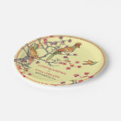 Chinoiserie CustomPaper Plate Pappteller (Schrägansicht)