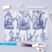 Chinoiserie Dekoupage (Blau und Weiß) Seidenpapier (Handwerk)