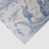 Chinoiserie Dekoupage (Blau und Weiß) Seidenpapier (Ausschnitt)