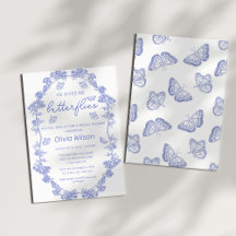 Chinoiserie er gibt mir Schmetterlinge Brautparty