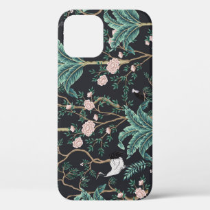 Chinoiserie exotische Vögel: Vintage-Bananenbaum-W Case-Mate iPhone Hülle