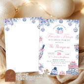 Chinoiserie Favorite Things Holiday Party Einladung