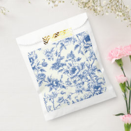 Chinoiserie Floral Favor Bags Geschenktütchen