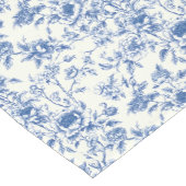 Chinoiserie Floral Table Runner Kurzer Tischläufer (Ecke)