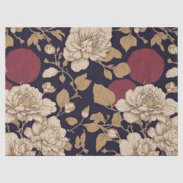 Chinoiserie Florals Decoupage Seidenpapier