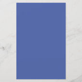 Chinoiserie French Blue Viktorianisch Wedding Menu (Rückseite)