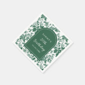 Chinoiserie Geburtstagsparty Serviette (Ecke)