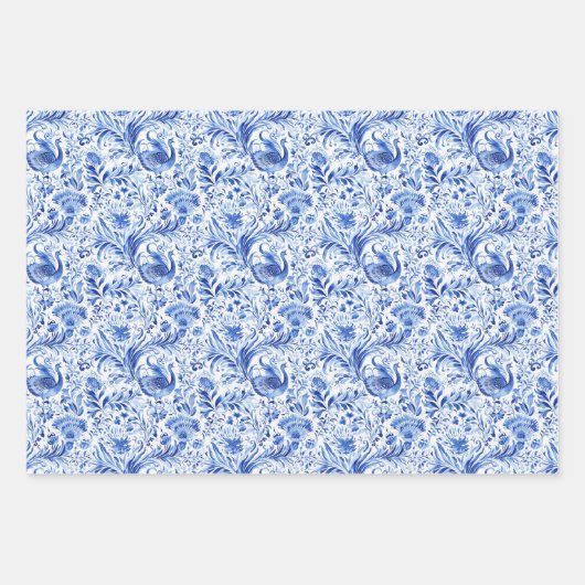 Chinoiserie Geschenkpapier Set (Vorderseite 2)