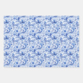 Chinoiserie Geschenkpapier Set (Vorderseite)