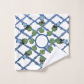 Chinoiserie Ginger Jar    Badhandtuch Set (Waschlappen)