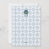 Chinoiserie Ginger Jar Feiertagskarte (Rückseite)