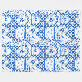 Chinoiserie Ginger Jar Jars Fleece Blanket (Vorderseite (Horizontal))