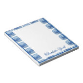 Chinoiserie Ginger Jar Jars Notepad Notizblock (angewinkelt)