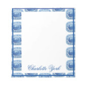 Chinoiserie Ginger Jar Jars Notepad Notizblock (Vorderseite)