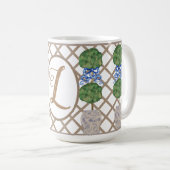 Chinoiserie Ginger Jar Jars Topiary Kaffeetasse (VorderseiteRechts)