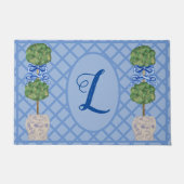 Chinoiserie Ginger Jar Jars Topiary Rug Doormat Fußmatte (Vorderseite)