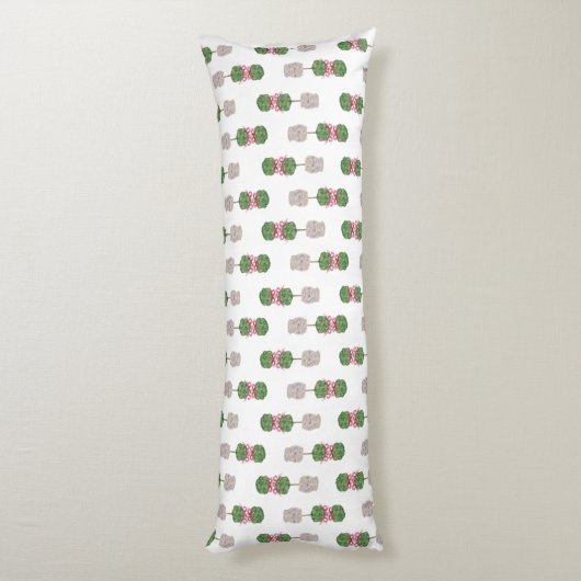 Chinoiserie Ginger Jar Jars Topiary Throw Seitenschläferkissen (Rückseite (Vertikal))