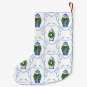 Chinoiserie Ginger Jar Kleiner Weihnachtsstrumpf (Rückseite)