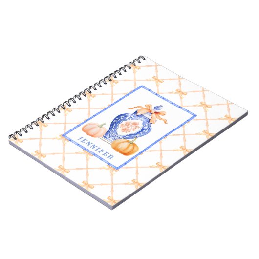 Chinoiserie Ginger Jar Notizblock (Linke Seite)