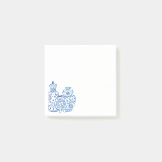 Chinoiserie Ginger Jar Post-It Notes Klebezettel