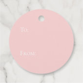 Chinoiserie Herz Topiary Valentine Geschenkanhänger (Rückseite)