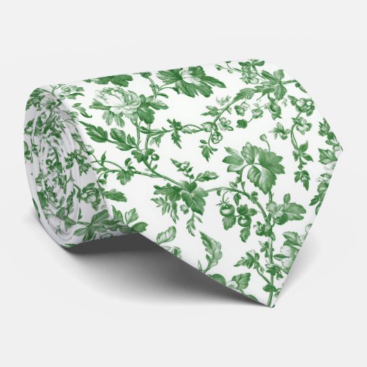 Chinoiserie Hochzeit Krawatte (Gerollt)