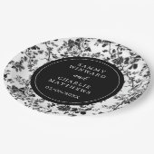 Chinoiserie Hochzeit Pappteller (Schrägansicht)