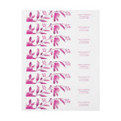 Chinoiserie Hochzeitsmonogramm (Bogen)