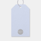 Chinoiserie Hydrangea-Geschenk-Tag Geschenkanhänger (Rückseite)