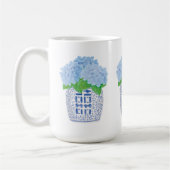 Chinoiserie Hydrangea Tasse (Links)