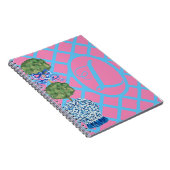 Chinoiserie Ingwer Jars Topirade Notizblock (Rechte Seite)