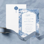 Chinoiserie-Inspiriert Muster ID1094 Einladung