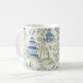 Chinoiserie Kaffeetasse (Vorderseite Links)