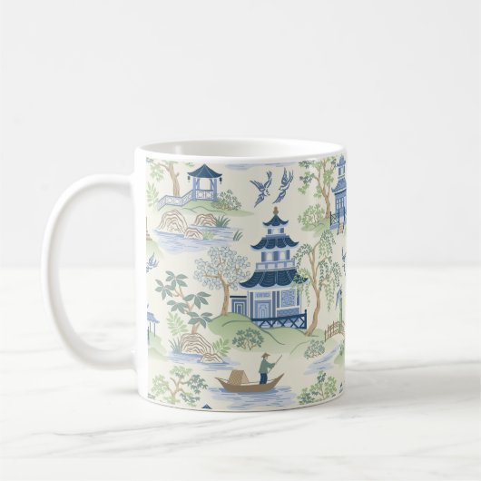 Chinoiserie Kaffeetasse (Links)